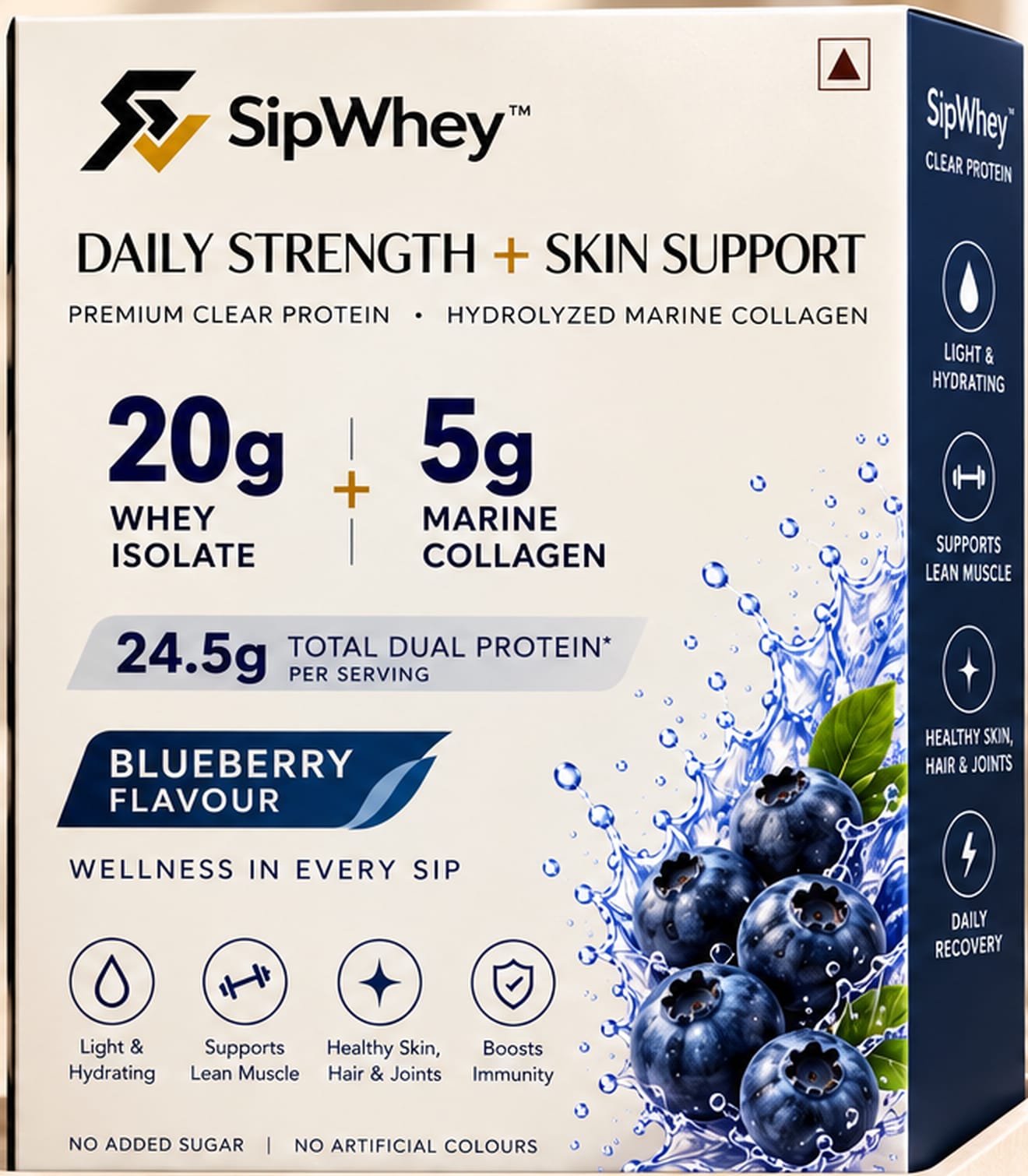 Wild Blueberry SipWhey box