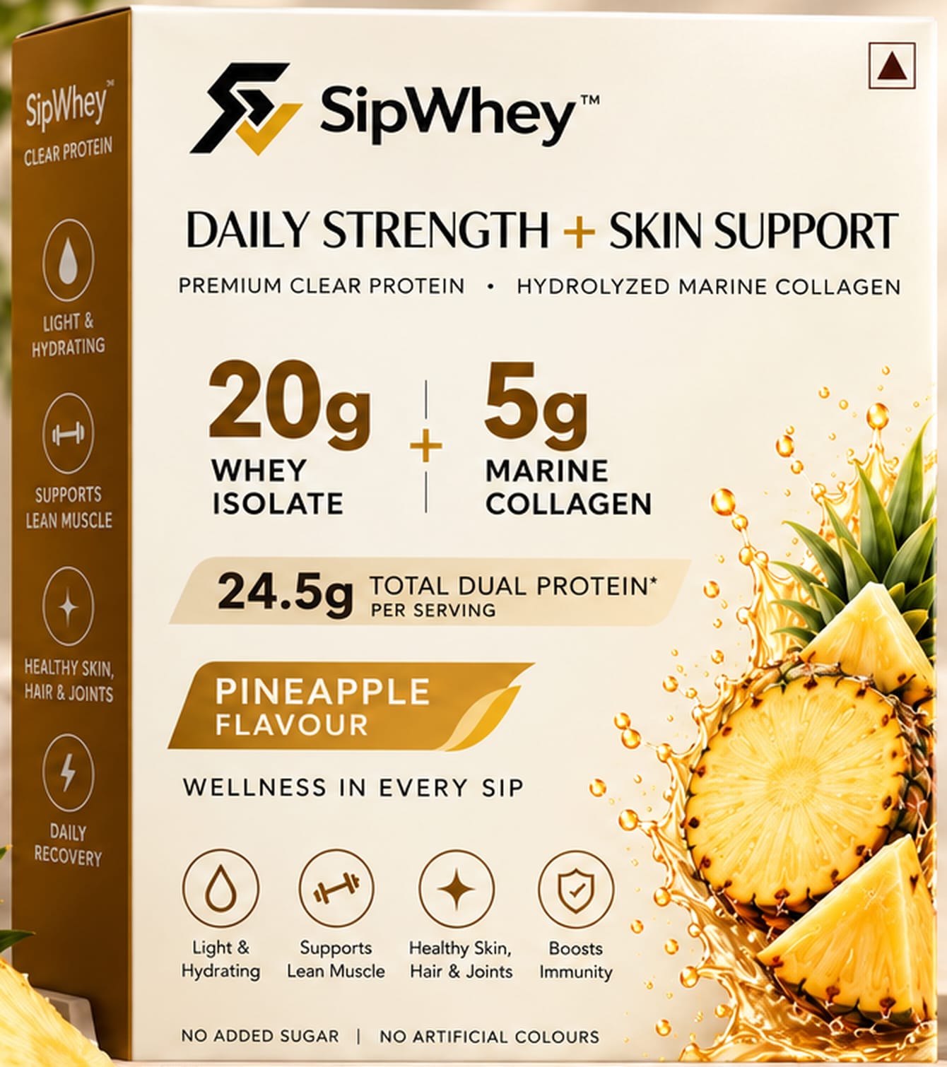 Tropical Pineapple SipWhey box